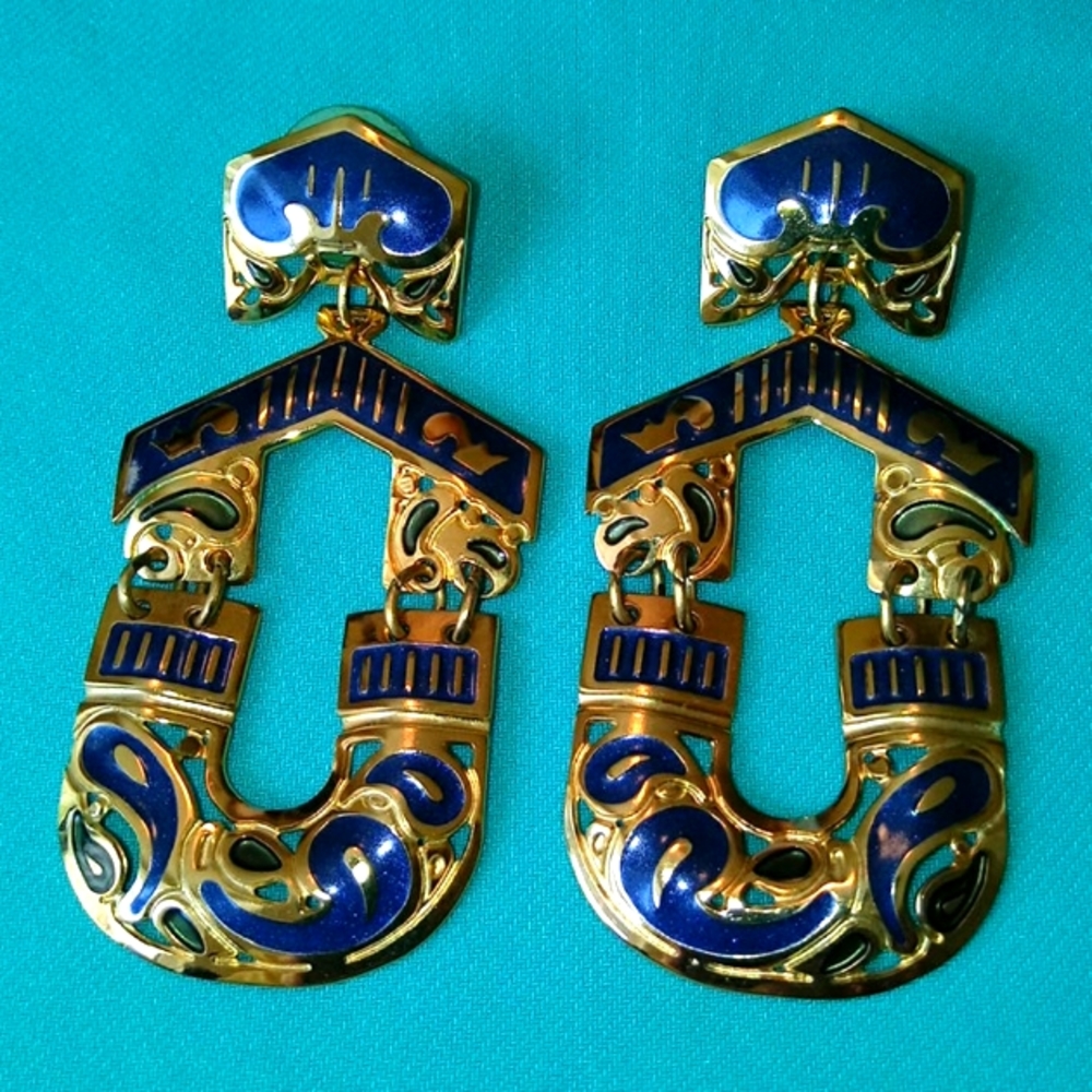 VINTAGE "BEREBL" EARRINGS